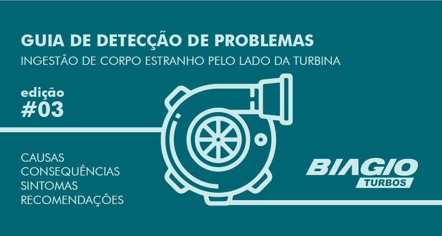 Guia de Deteco de Problemas #03  Ingesto de Corpo Estranho Pelo Lado da Turbina