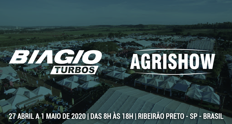 Biagio Turbos tem presena confirmada na feira Agrishow 2020